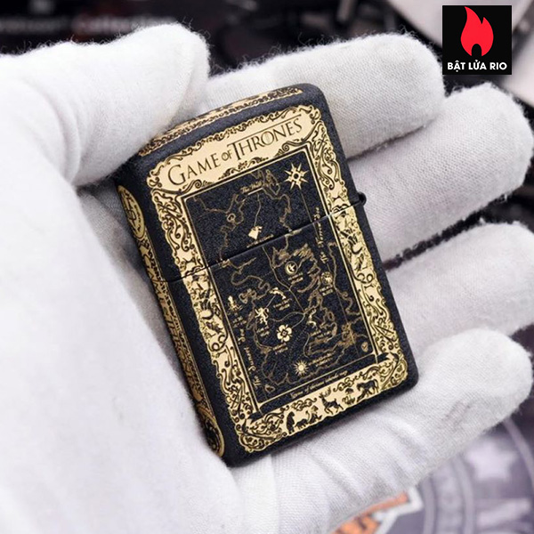 Bật Lửa Zippo 236 Khắc Trò Chơi Game Of Thrones 5 Mặt – Zippo 236.Game