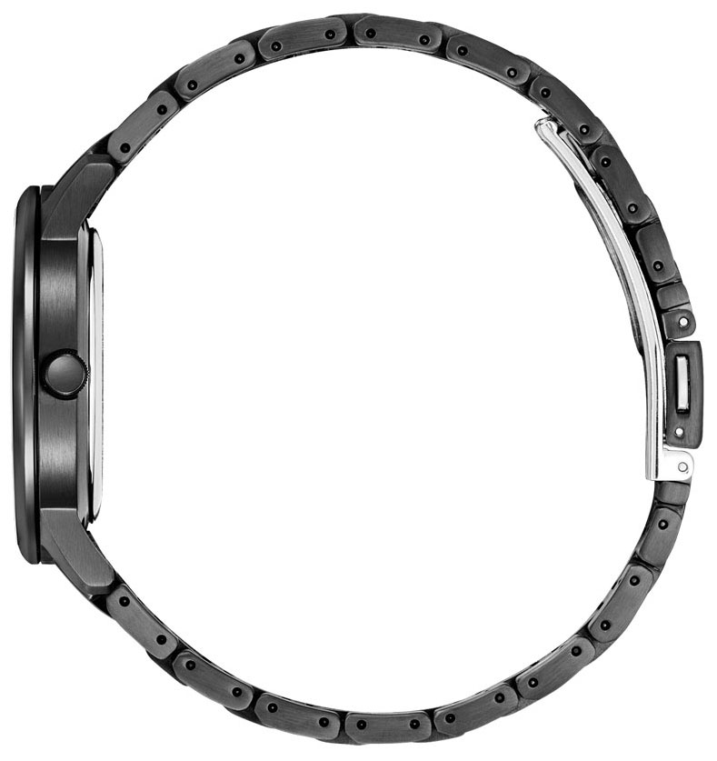 Đồng Hồ Nam Citizen Dây Thép Không Gỉ BM7527-89E - Mặt Đen (Sapphire)