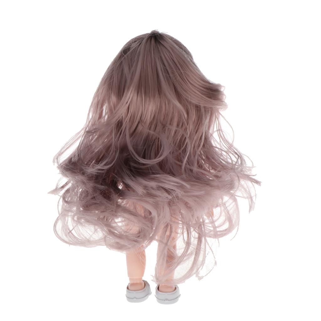 2Pcs 16cm  Doll Body DIY Parts White Skin 13 Joints Flexible Doll Toy