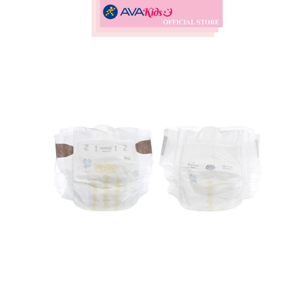 Tã dán Moony Natural size NB 62 + 4 miếng (Dưới 5 kg)