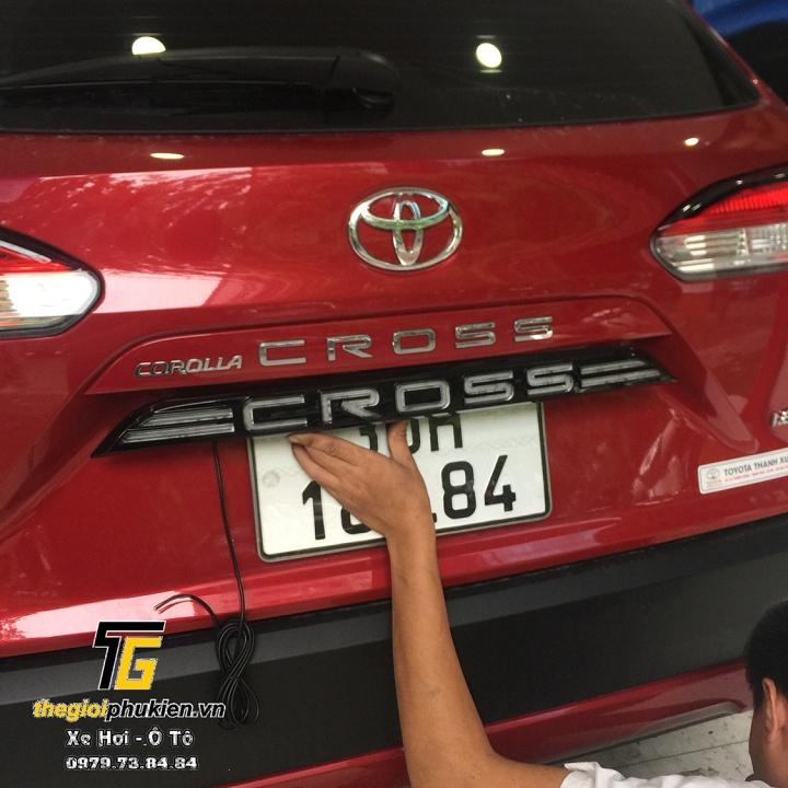 LED cốp, LED trang trí tay mở cốp sau Toyota Corolla Cross