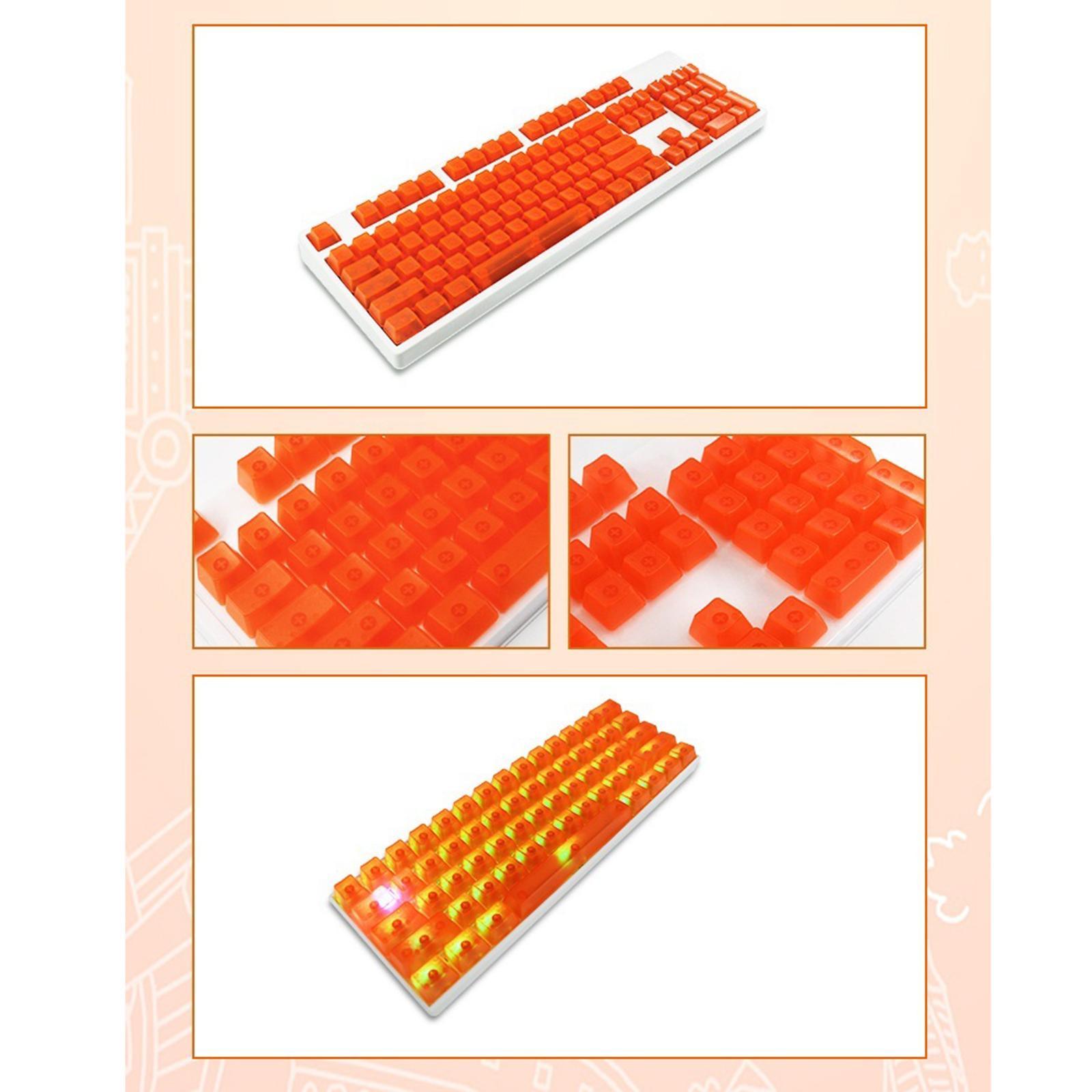 DIY Transparent Keycaps ABS Matte Treatment RGB for CHERRY / Switches