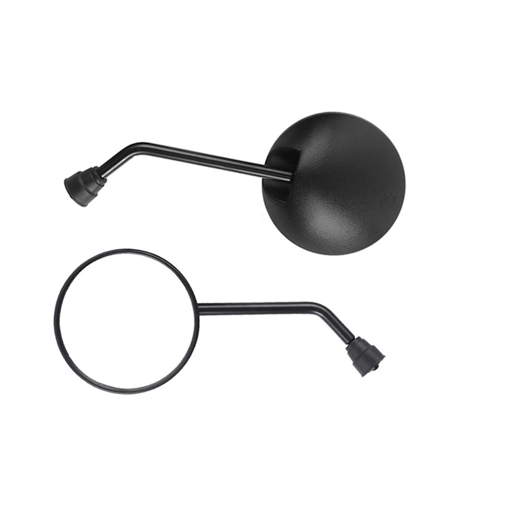 Electric Vehicle Rearview Mirror Mount Motorcycle 8mm Convex Mirror for Calf
