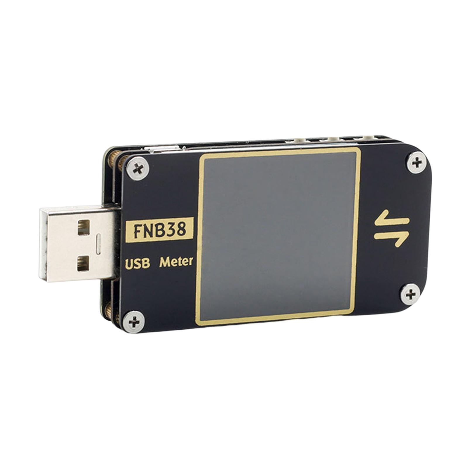 Usb Meters DC 4-24V 5A Current and Voltage Monitor, USB Voltmeter Ammeter Load Tester Multimeter