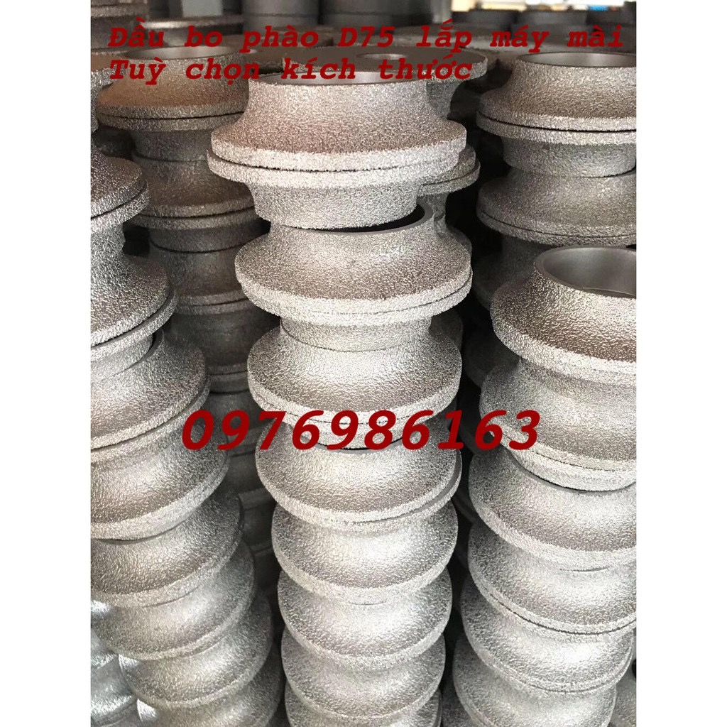 Bát soi phào móng lừa D75 lắp máy mài