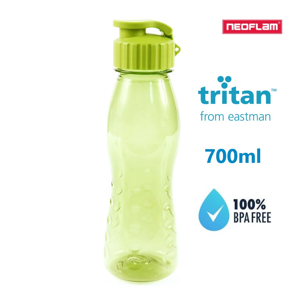 Chai nước tritan Fliptop 700ml, Neoflam Hàn Quốc. Sản phẩm nhiều màu lựa chọn