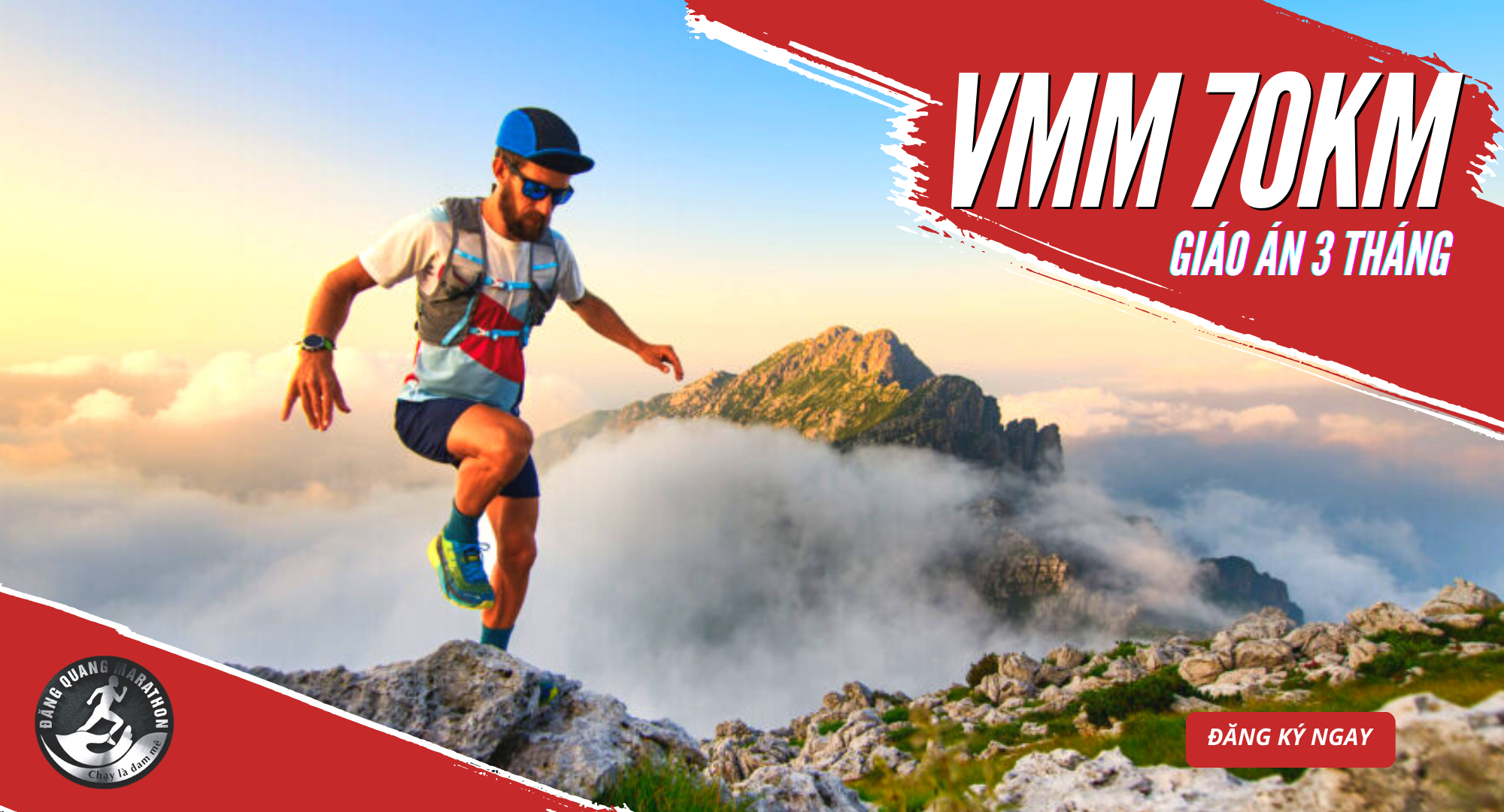 Khóa học 3 tháng tập chạy trail 70km giải VMM
