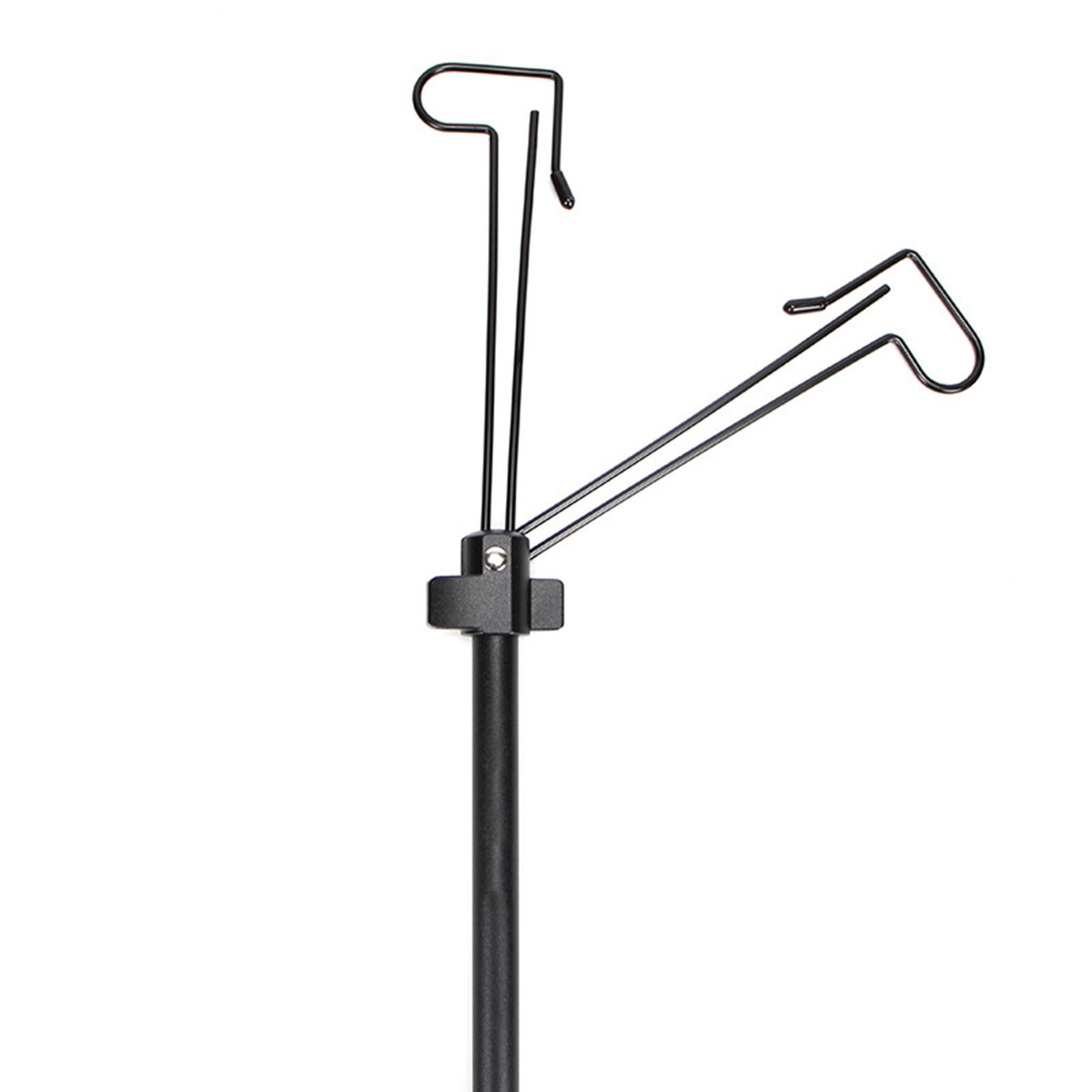 Camping Lantern Stand Foldable Aluminum Alloy Hanger for Picnic BBQ Camping