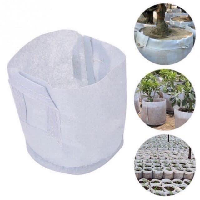 Sét 10 túi vải trồng cây size 30x30cm 85 nghìn