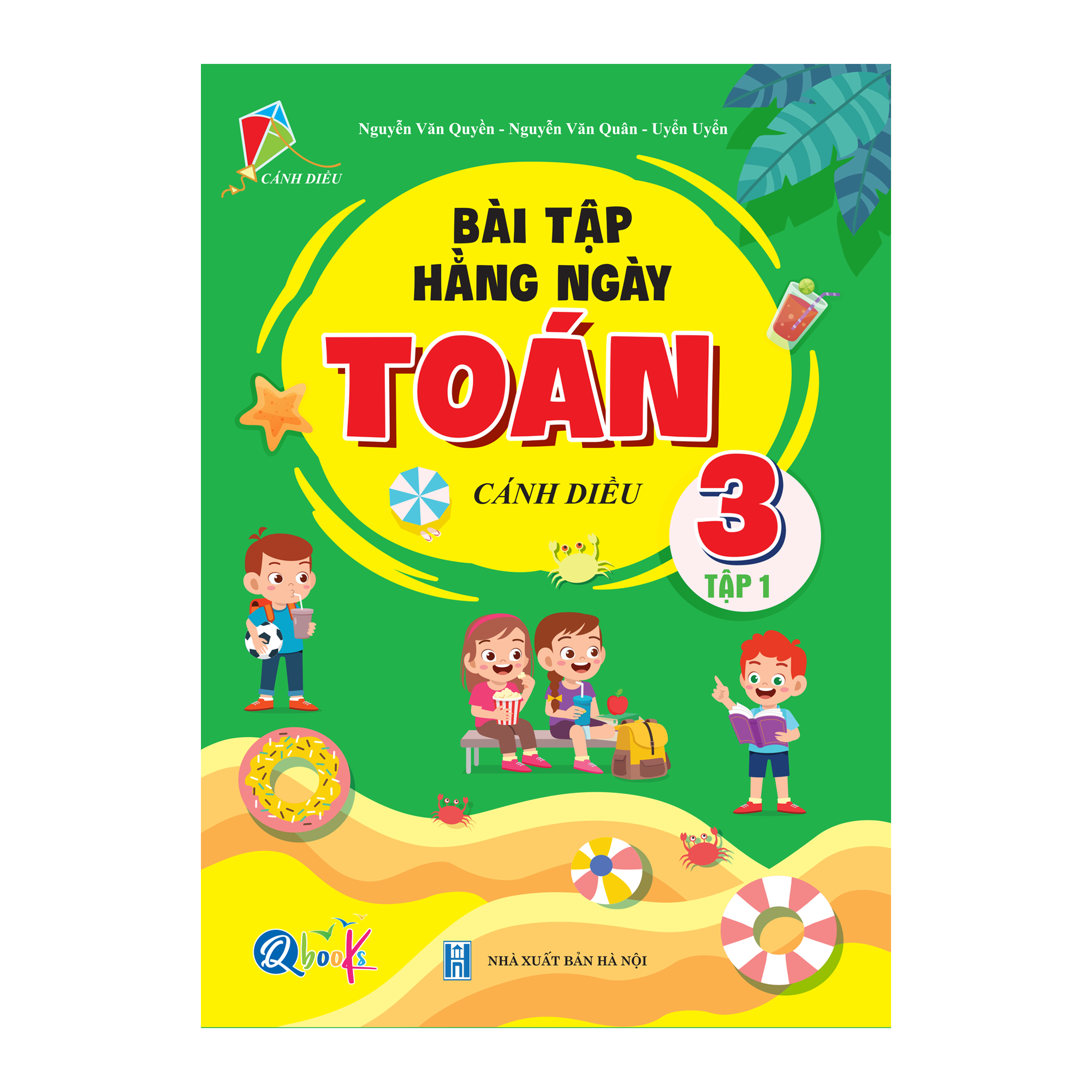 Combo Bài Tập Hằng Ngày, Bài Tập Tuần và Đề Kiểm Tra Toán, Tiếng Việt Lớp 3 - Cánh Diều - Học kì 1