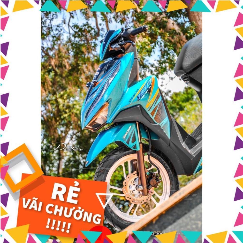 Tem Rời Vario 150 Mẫu Lửa Xanh Vàng Đen Chữ Vario 150