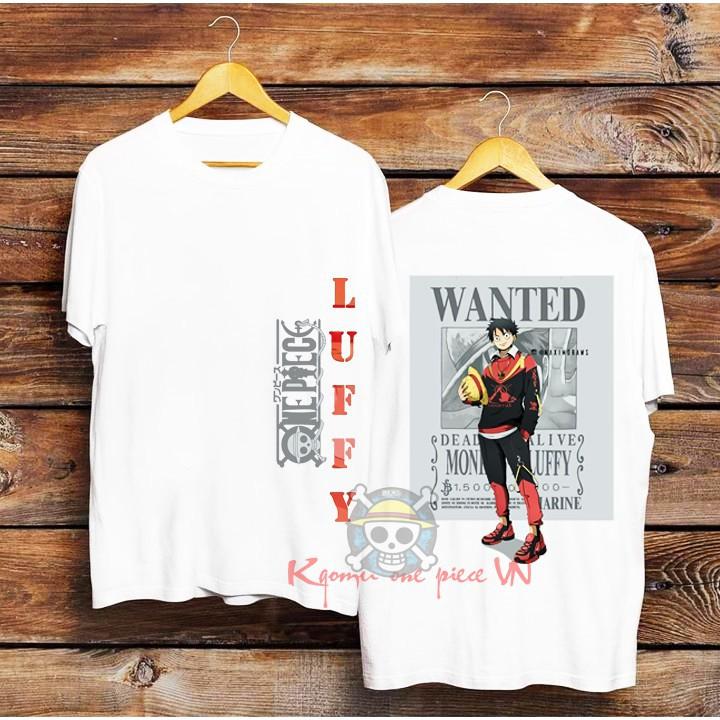 BST Áo phông unisex nam nữ in hình one piece - luffy - ace zoro ngầu hết nấc