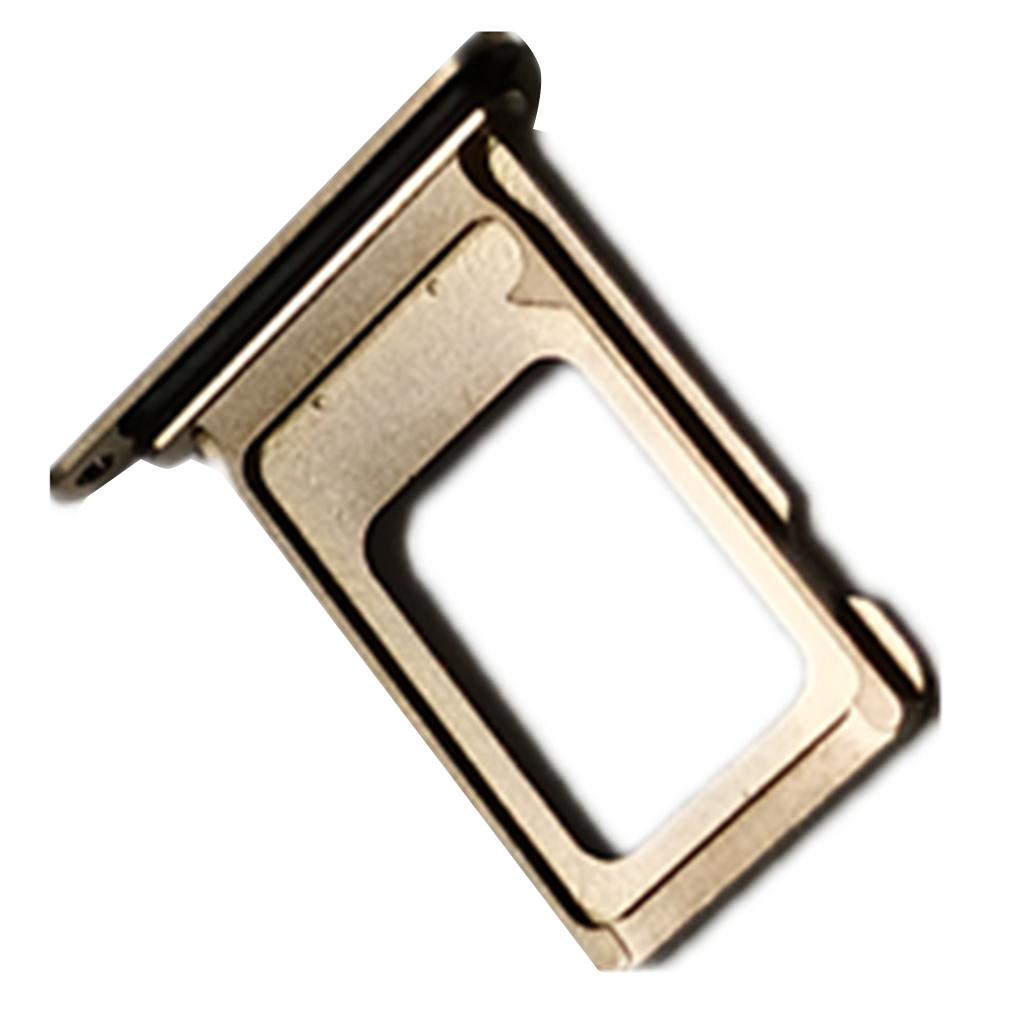 Phone Dual Sim Card Holder Slot Tray Replacement for iPhoneXs Max silver