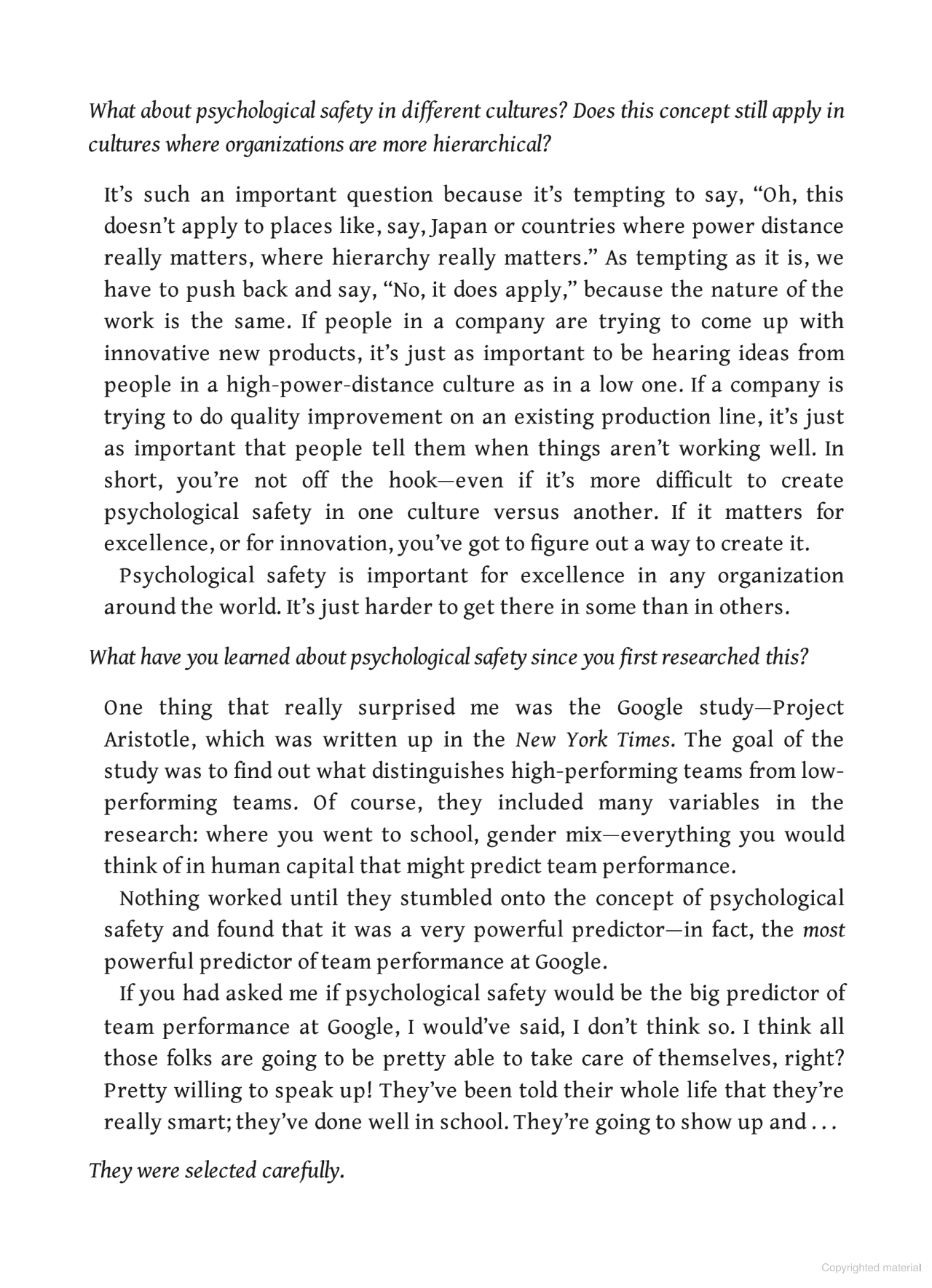 Sách ngoại văn: Psychological Safety (HBR Emotional Intelligence Series)