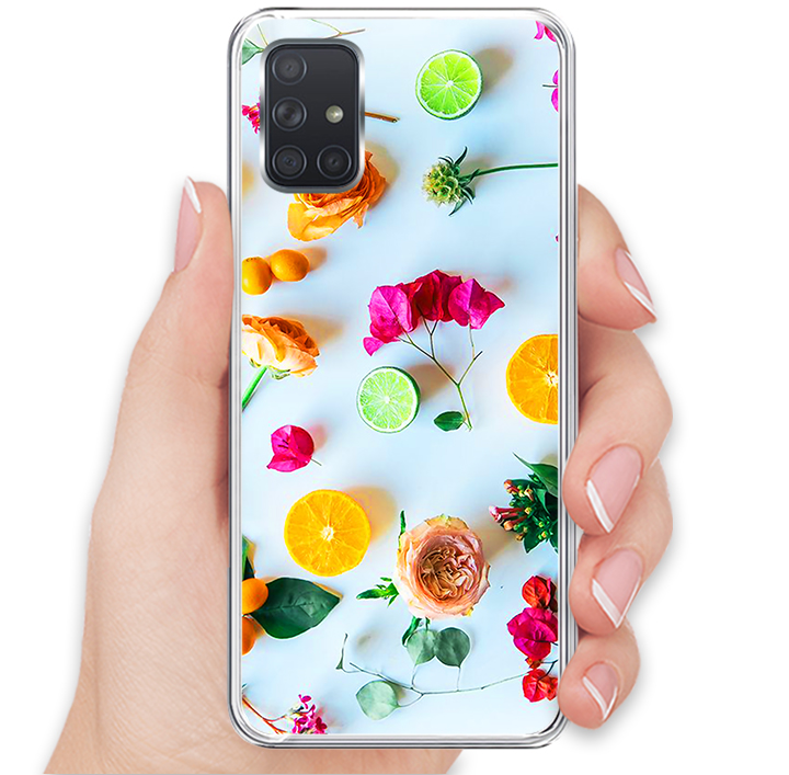 Ốp lưng điện thoại Samsung Galaxy A71 - Silicon dẻo - 0137 SPRING03 - Hàng Chính Hãng