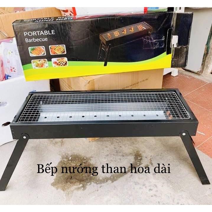 BẾP NƯỚNG THAN HOA DÀI CAO CẤP