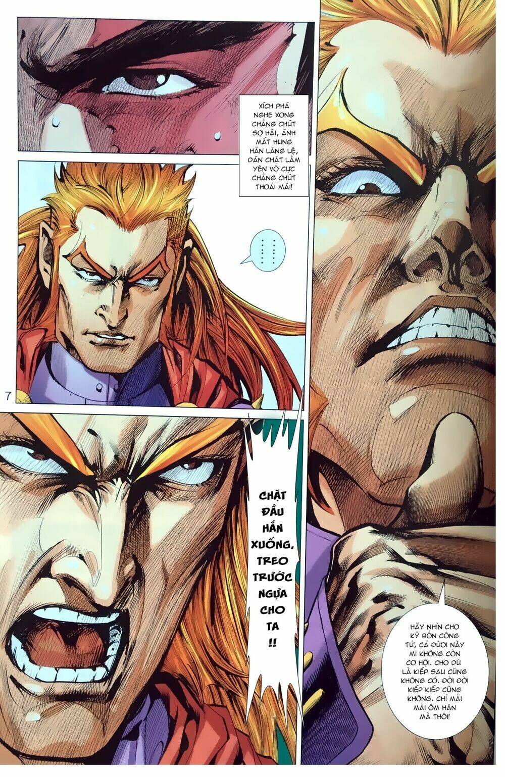 xuân thu mãnh sĩ chapter 9 6