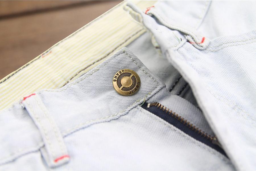 Quần short jean nam xanh bạc Q32