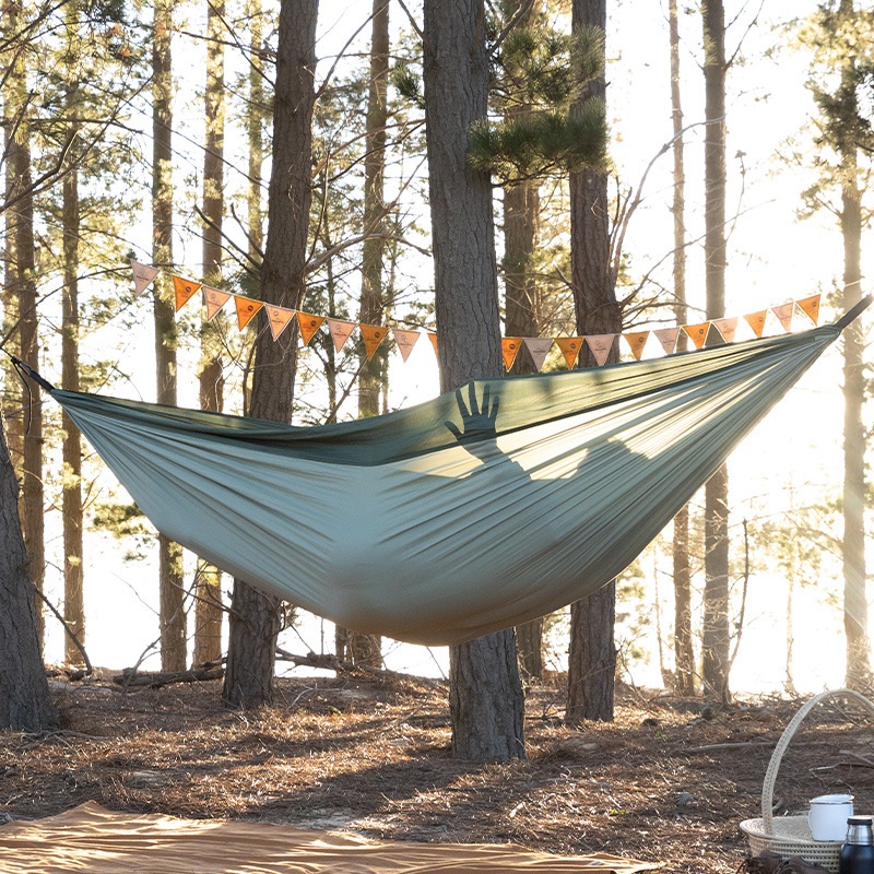 Võng đơn dã ngoại gấp gọn NH21DC011 148*290cm (Ultralight swing hammock)