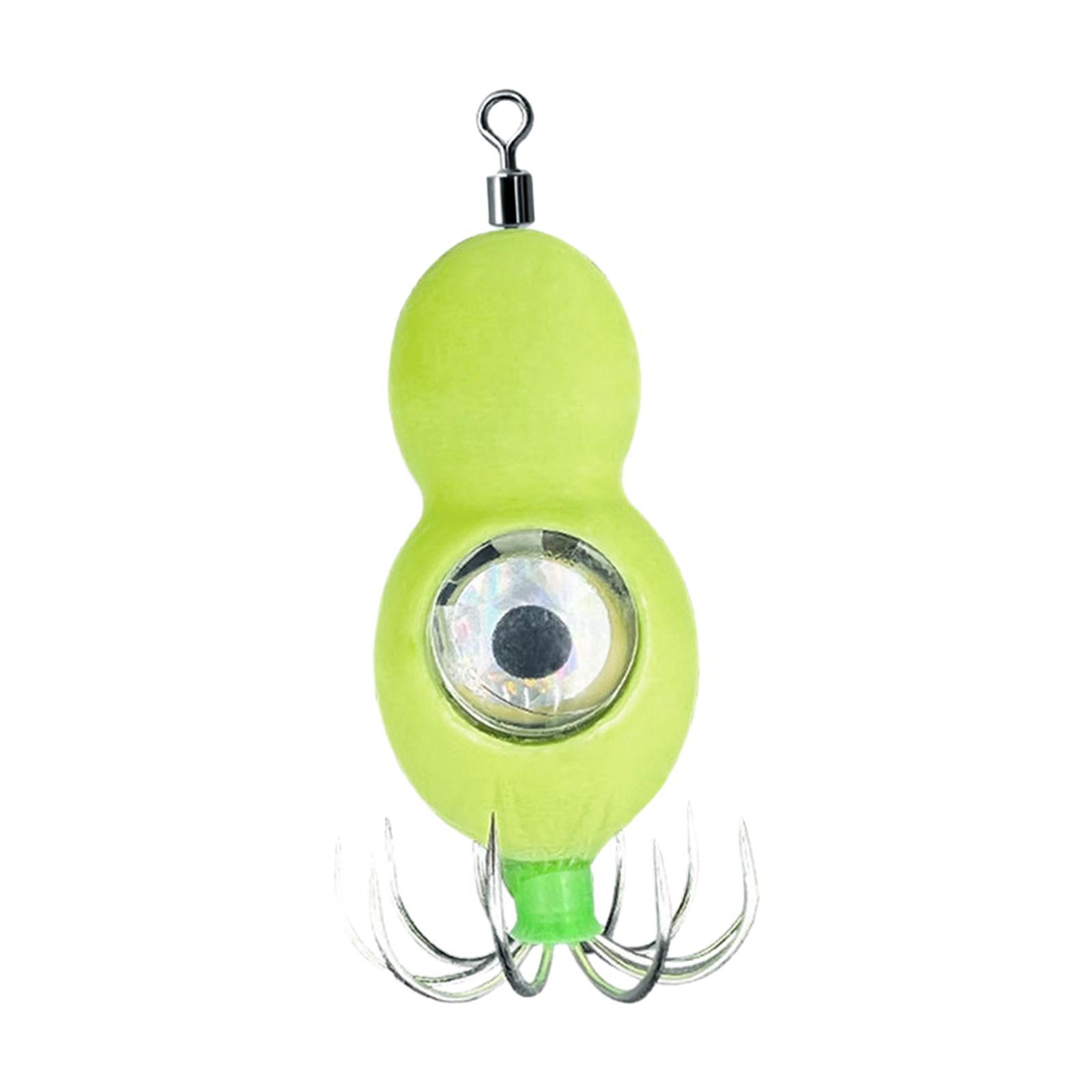 Luminous Squid Jigs Hook Fishing Jigs Lures LED Fishhook Saltwater Equipment
