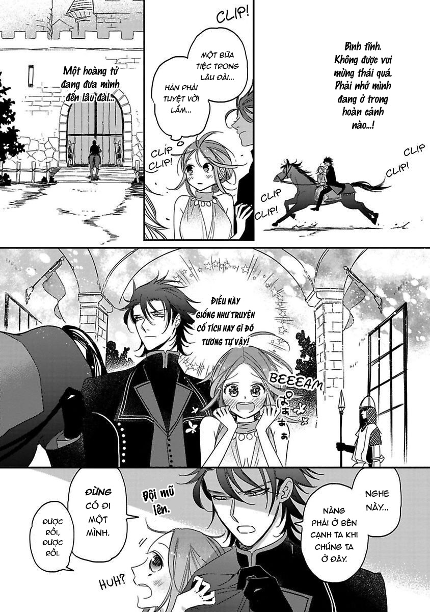 thái tử bạo chúa ở thế giới khác muốn cưới tôi ~ tên sói đen muốn cầu thân cô phù thủy tái sinh chapter 2.1 12