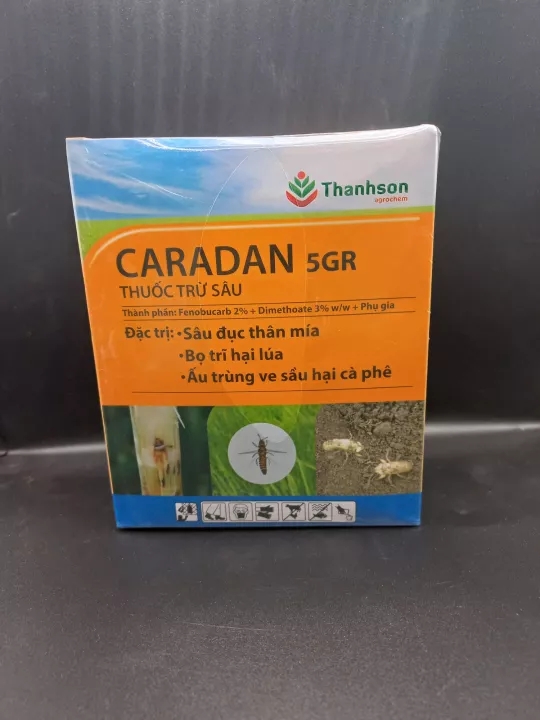 Chế phẩm trừ sâu Caradan 5GR 1kg