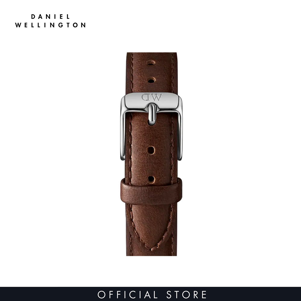 Combo Gift Nữ Daniel Wellington Đồng hồ Petite Sterling DW00100162 + Dây da đồng hồ Classic  DW00200147