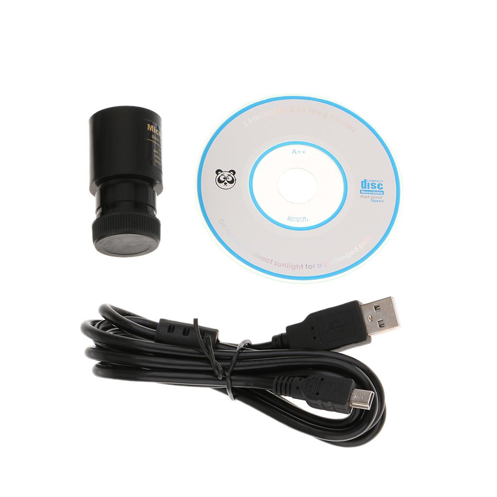 2MP HD USB2.0 Thiên Văn Học Kính Hiển Vi Điện Tử Máy Quay Phim Kỹ Thuật Số Kính 0.91 Inch Giao Diện