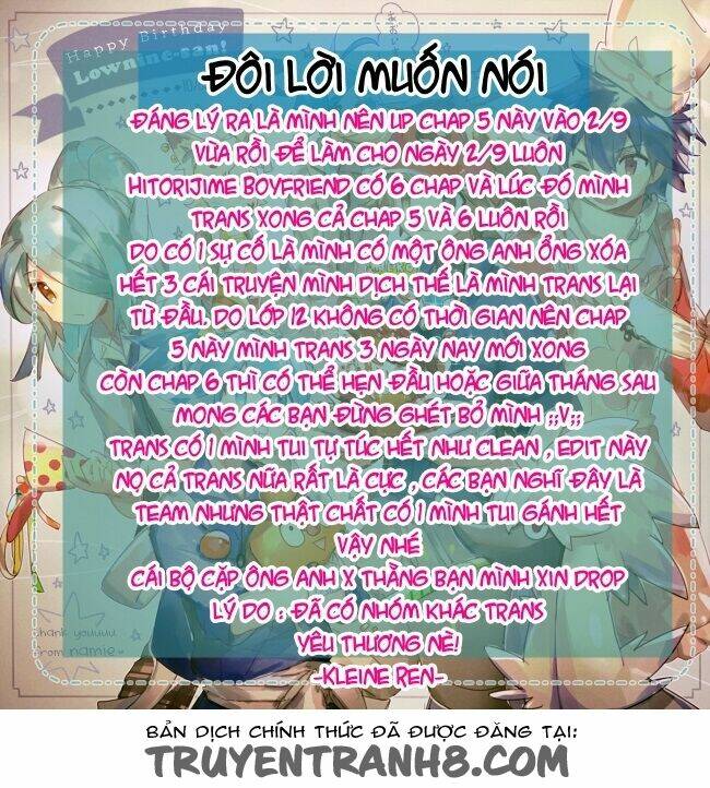 hitorijme boyfriend chapter 5 34