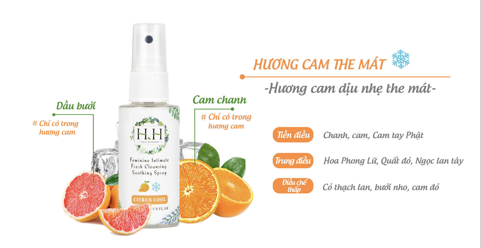 Dung Dịch Vệ Sinh Dạng Gel HH + Xịt Phụ Khoa HH