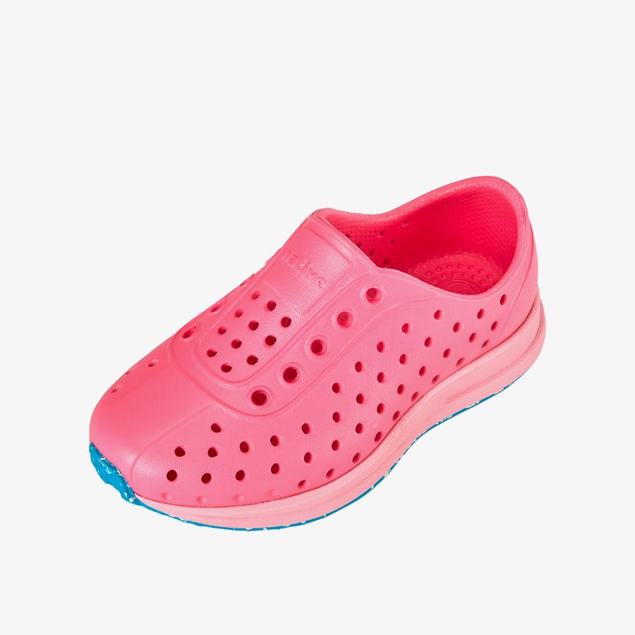 Giày Lười Bé Gái NATIVE Robbie Sugarlite Junior - Floyd Pink/ Princess Pink/ Pacific Speckle Rubber - 33.5