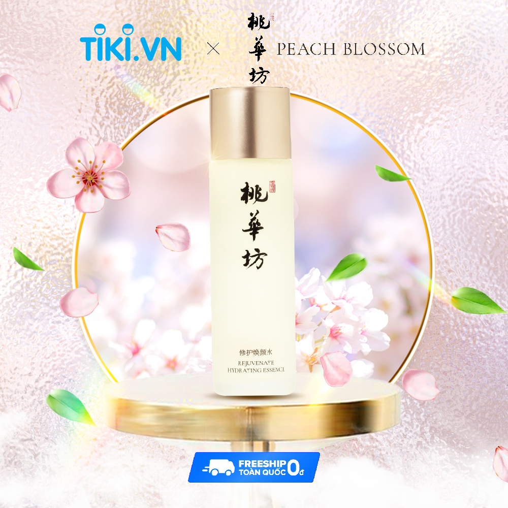 Essence tinh chất chứa Ceramide 3 dưỡng ẩm phục hồi chống lão hóa Peach Blossom Rejuvenate Hydrating Essence