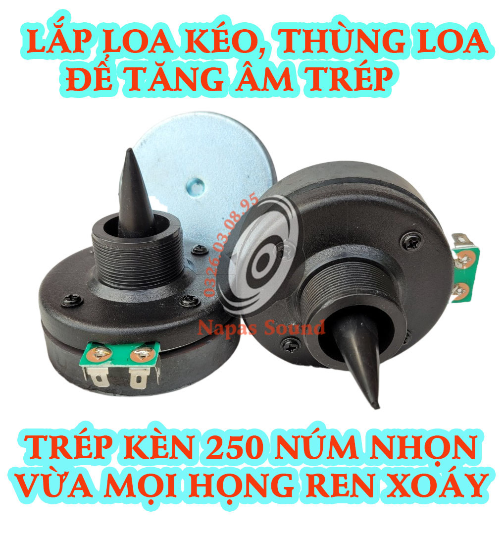 CỦ LOA TREBLE 250 - GIÁ 1 CHIẾC - CỦ KÈN LOA KÉO - TÉP THAY LOA KÉO - LOA TREBLE KÈN 250