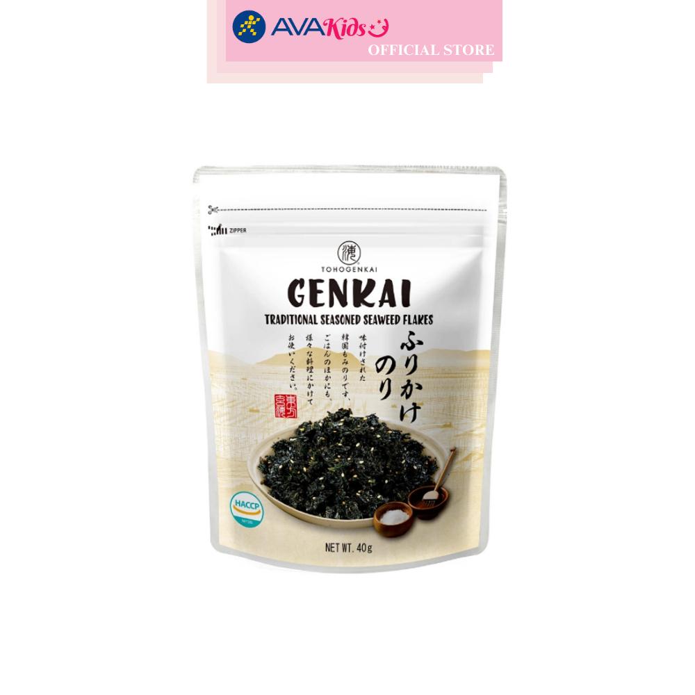 Rong biển rắc cơm Tohogenkai vị truyền thống gói 40g (từ 1 tuổi)