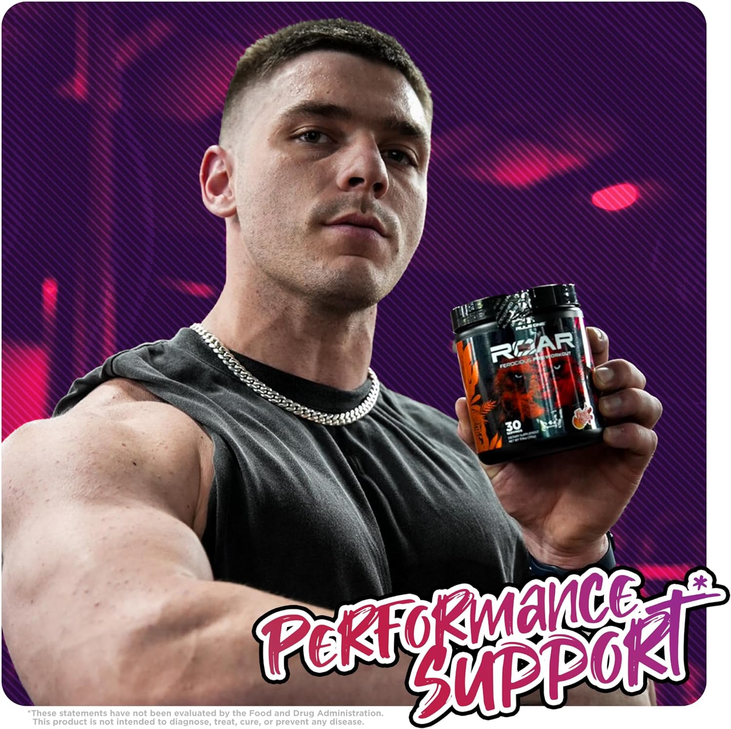 Rule 1 Roar Pre Workout Tăng Sức Mạnh 30 Lần Dùng