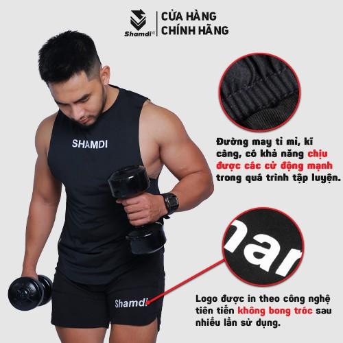 Quần đùi tập gym nam SHAMDI đồ tập gym nam Form chuyên gym, thoải mái lúc vận động - 944