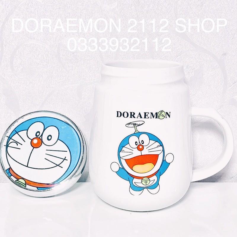 Ly sứ có nắp đậy DORAEMON