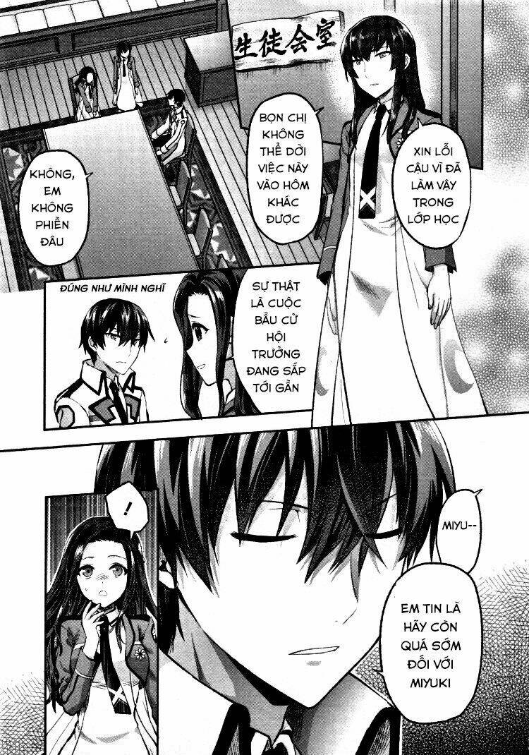 mahouka koukou no rettousei - kaichou senkyo-hen chapter 3 6