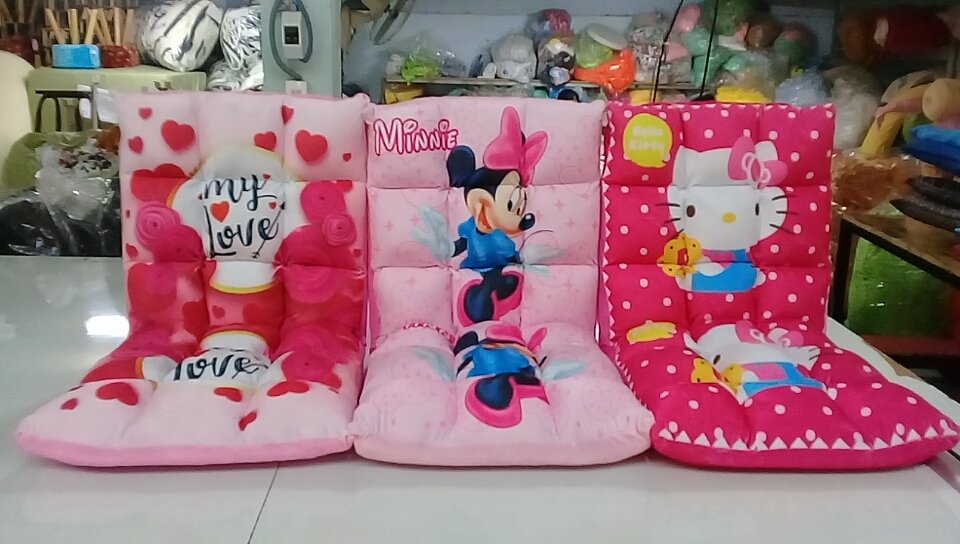 Ghế Tatami mini cao cấp hàng xuất khẩu màu vải nhung mịn êm ái chống đau mỏi lưng cho bé học online