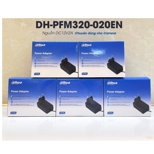 Nguồn Camera Dahua 12V-2A Nguồn DC12V2A chuyên dụng camera - Hàng chính hãng