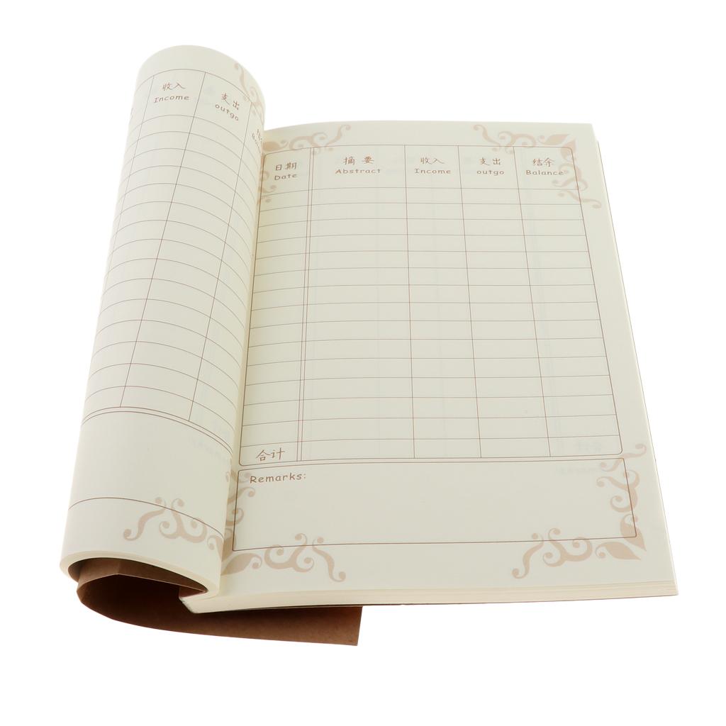 Casual/Business Style Notebook for Account，5 Columns