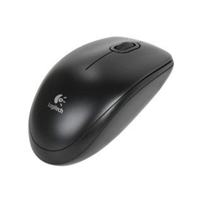 Chuột có dây Logitech B100 - Hàng chính hãng Digiworld phân phối