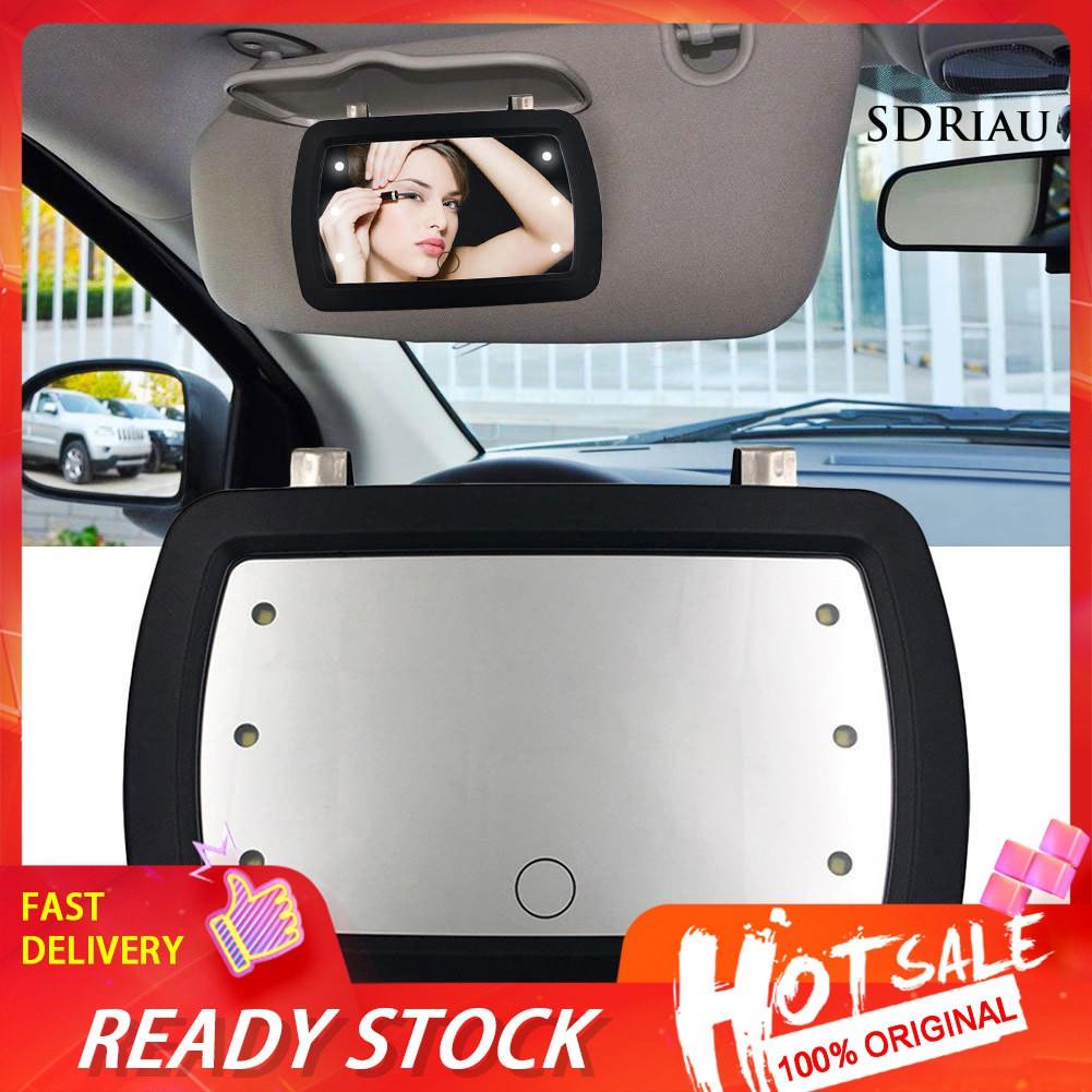 CLEAR Gương Trang Điểm Cảm Ứng Gắn Đèn Led Cho Xe Ô Tô