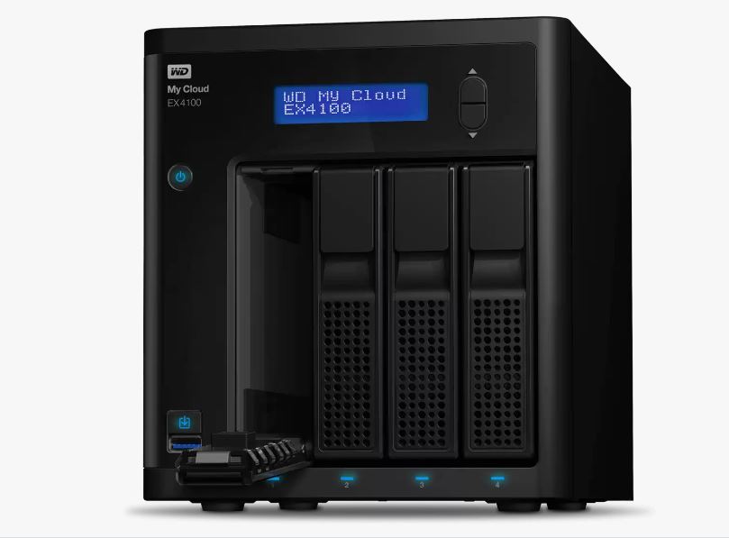 Thiết bị lưu trữ mạng WD My Cloud EX4100 Hàng Chính Hãng