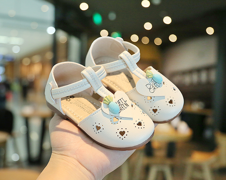 Giày sandal cho bé gái kiểu búp bê tiểu thư công chúa cho bé 1 - 5 tuổi da mềm đế chống trơn đi học, đi chơi SG46