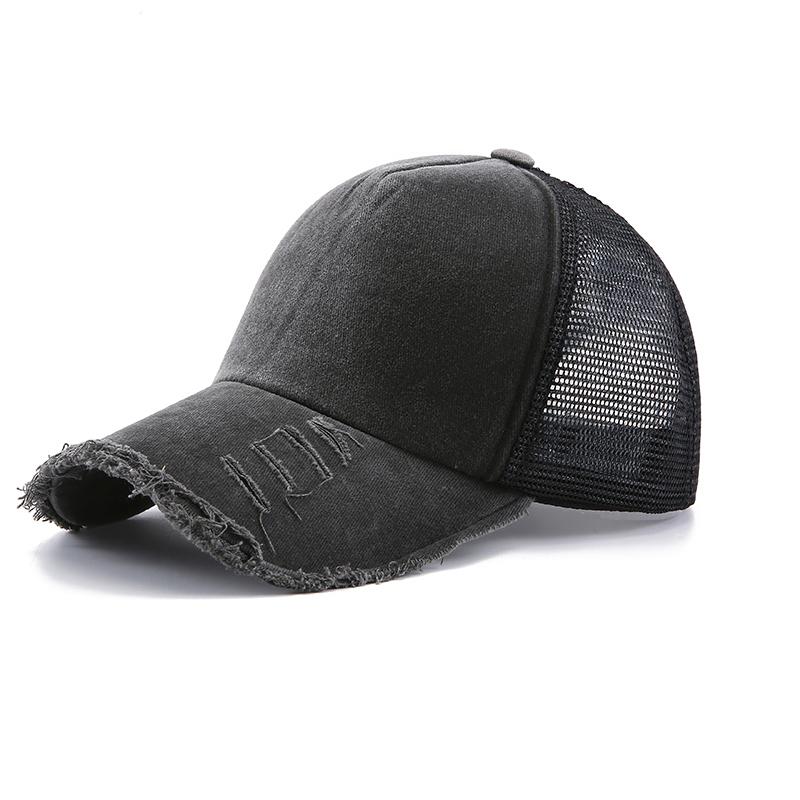 Lưới Mùa Hè Mũ Bóng Chày Ngoài Trời Thoáng Khí Miếng Vải Nam Nữ Rửa Sạch Cotton Nón Snapback Thời Trang Hip Hop Mũ Lưỡi Trai Color: pink Size: Adjustable