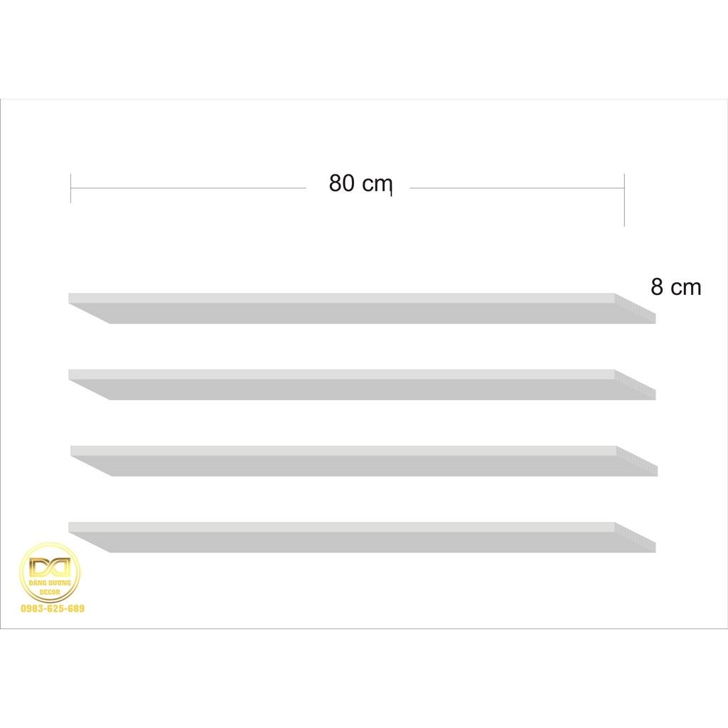 Combo 4 thanh kệ Nail trơn 80cm hiện đại - Tiện lợi dễ lắp đặt