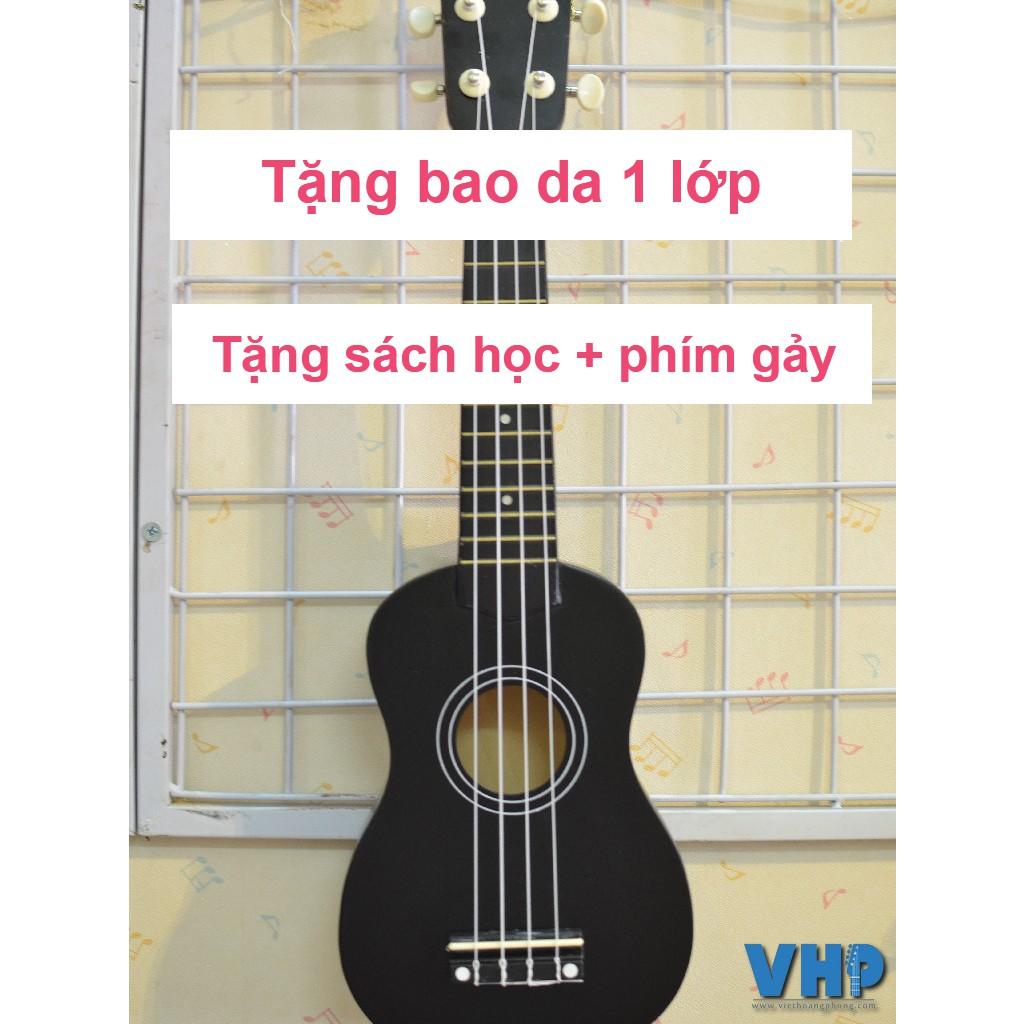 Đàn Ukulele Đen Soprano Magnate + tặng bao + cẩm nang hướng dẫn sử dụng + phím gảy