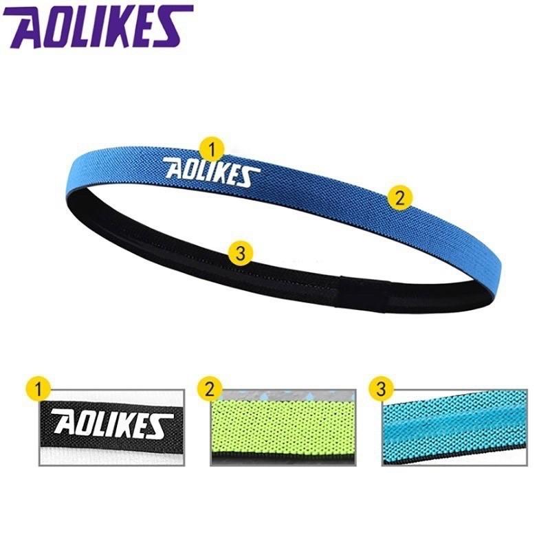 Băng Đô Thể Thao Headband Aolikes A-2101 Thấm Hút Mồ Hôi Trán