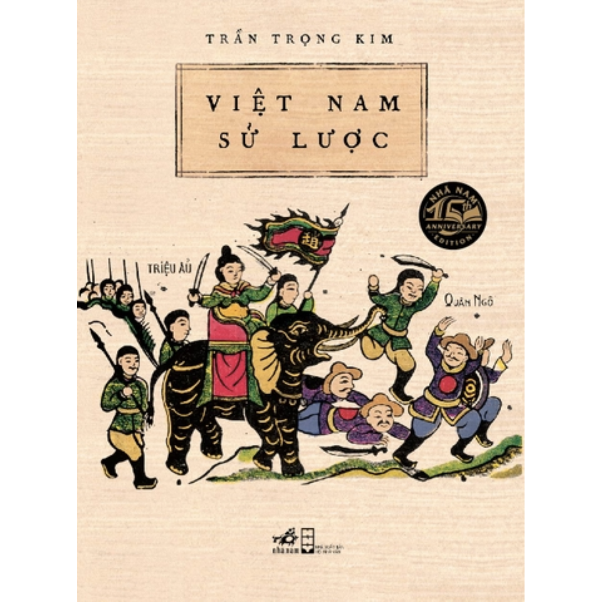 (CK50%- Sách trưng bày, có vết xước nhẹ) Sách Việt Nam Sử Lược - Trần Trọng Kim